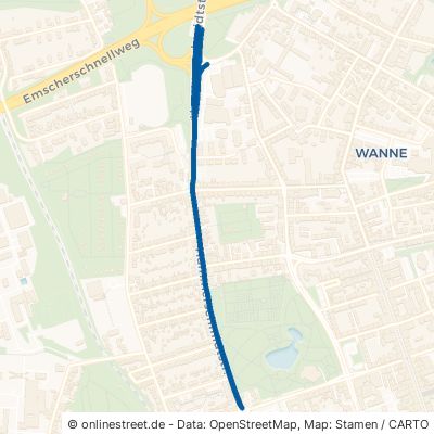 Hammerschmidtstraße Herne Wanne 