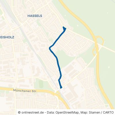 Hasselsstraße 40599 Düsseldorf Reisholz 