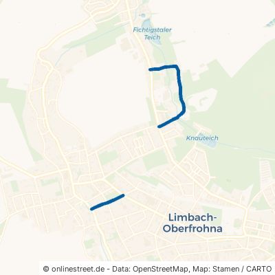 Bergstraße Limbach-Oberfrohna 