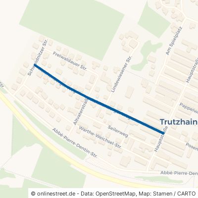 Reichenberger Weg Schwalmstadt Trutzhain 