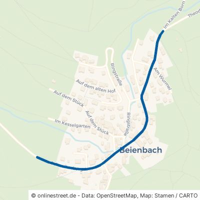 Schnellenbergstraße Netphen Beienbach 