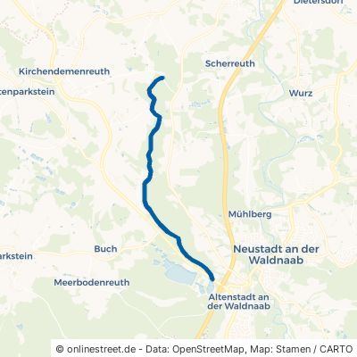 Sauerbachtalradweg 92665 Kirchendemenreuth 