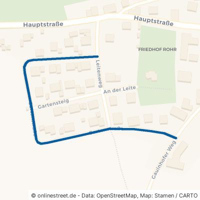 Gartenstraße Rohr 