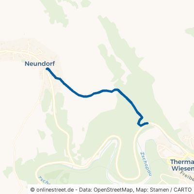 Wiesenbader Weg Thermalbad Wiesenbad Neundorf 