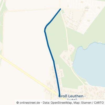 Neu Bückchener Straße Märkische Heide Groß Leuthen 