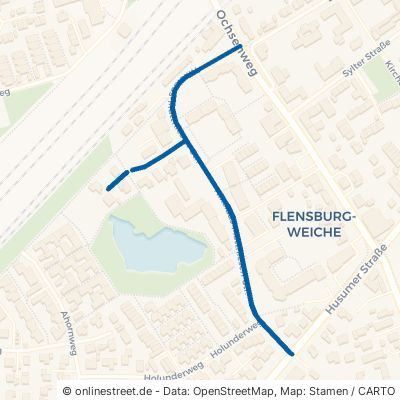 Nikolaus-Matthiesen-Straße Flensburg Weiche 