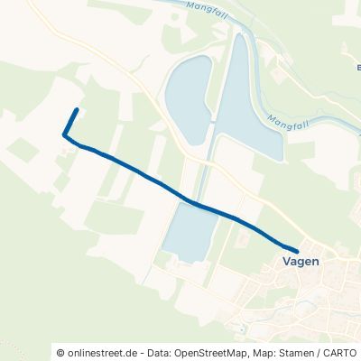 Sternecker Weg Feldkirchen-Westerham Vagen 