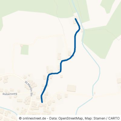 Mühleweg Dettighofen Baltersweil 