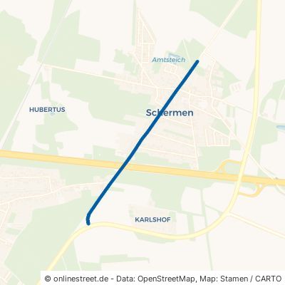 Chausseestraße Möser Schermen 