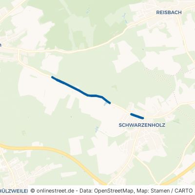 Friedensstraße Saarwellingen Schwarzenholz 