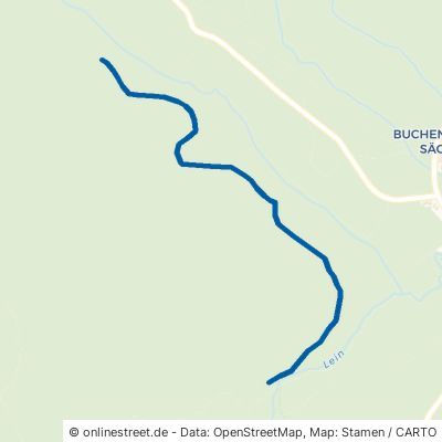 Mönchwaldweg Alfdorf Buchengehren 