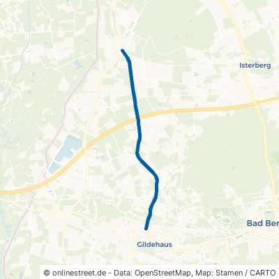 Nordhorner Weg Bad Bentheim Waldseite 