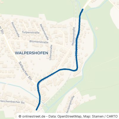 Heusweilerstraße Riegelsberg Walpershofen 