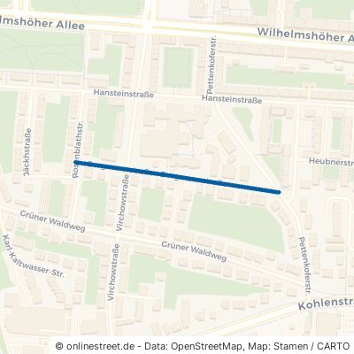Bergmannstraße Kassel Wehlheiden 