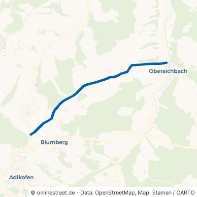 Oberskirchner Straße Adlkofen Baumgarten 