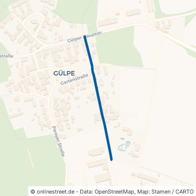 Straße Am Neubau Havelaue Gülpe 