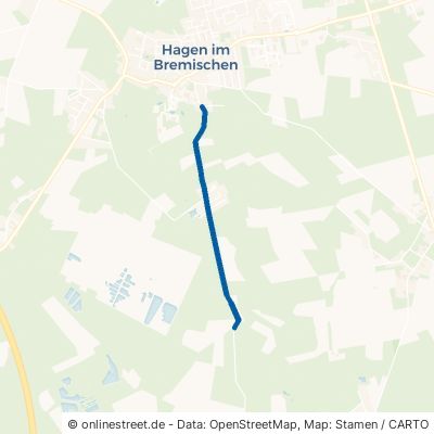 Lehnstedter Weg Hagen im Bremischen Hagen 