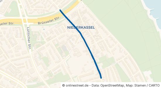 Niederkasseler Straße Düsseldorf Niederkassel 