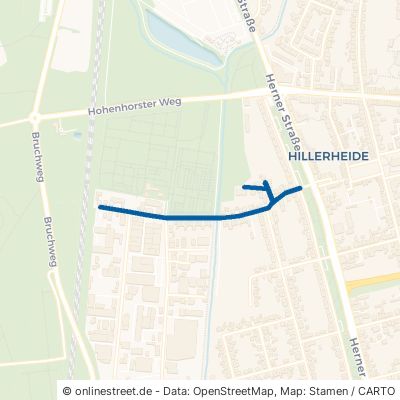 Kärntener Straße Recklinghausen Hillerheide 