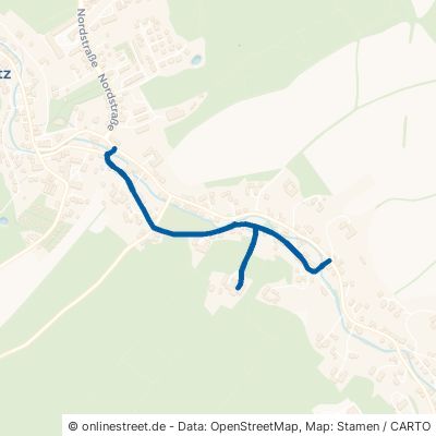 Mühlenweg Klingenberg Colmnitz 