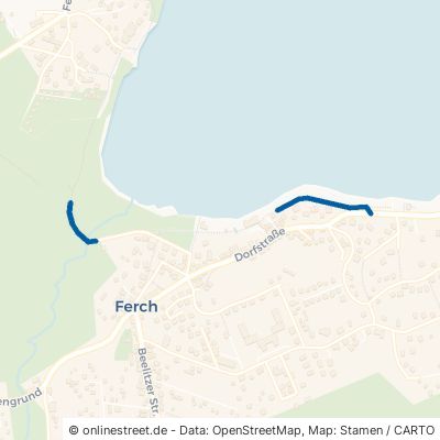 Fercher Uferweg Schwielowsee Ferch 