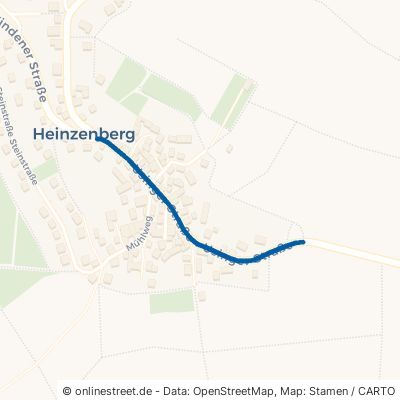 Usinger Straße Grävenwiesbach Heinzenberg 