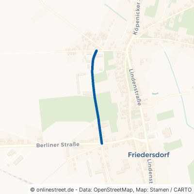 Weg Zur Mühle Heidesee Friedersdorf 