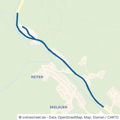 Inzeller Straße Schneizlreuth Weißbach 