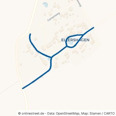 Ellershagener Straße Halenbeck-Rohlsdorf Ellershagen 