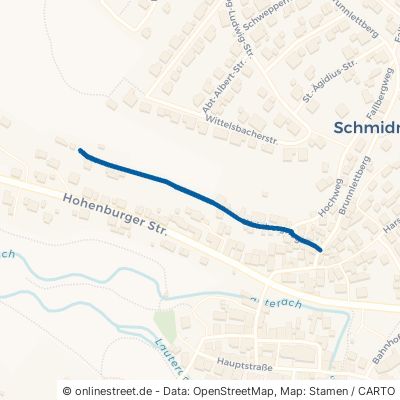 Weinbergweg Schmidmühlen 