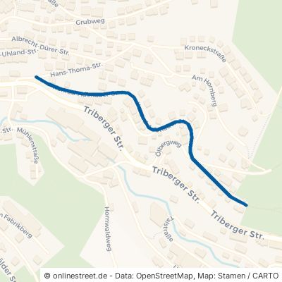 Konrad-Adenauer-Straße Schonach im Schwarzwald 