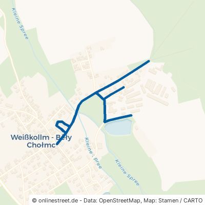 Geißlitzer Straße Lohsa Weißkollm 
