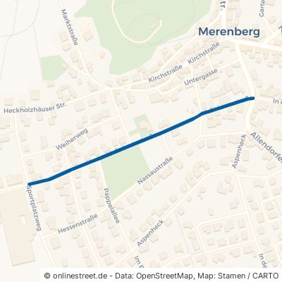 Hofwiesenstraße Merenberg 