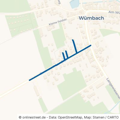 Ilmenauer Landstraße Ilmenau Wümbach 