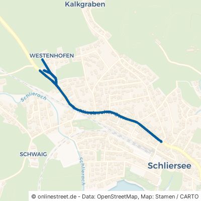 Miesbacher Straße Schliersee 