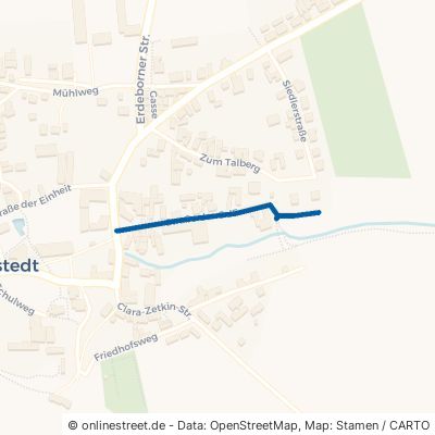 Straße Der Odf Farnstädt Alberstedt 