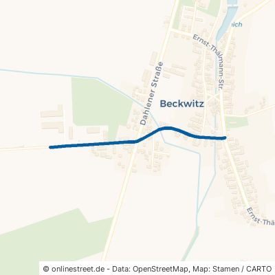 Staupitzer Straße Torgau Beckwitz 