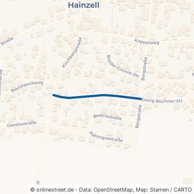Kirchrasenstraße Hosenfeld Hainzell 
