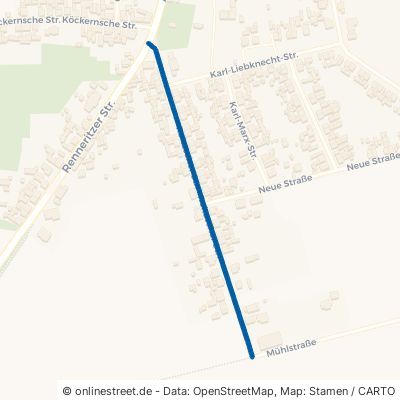 Roitzscher Straße Sandersdorf-Brehna Ramsin 