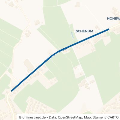 Schenumer Straße Jever Cleverns-Sandel 