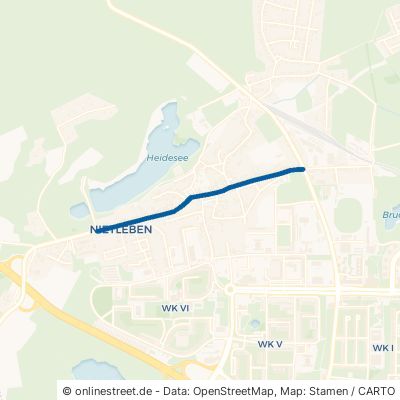 Eislebener Straße 06126 Halle (Saale) Nietleben Stadtbezirk West