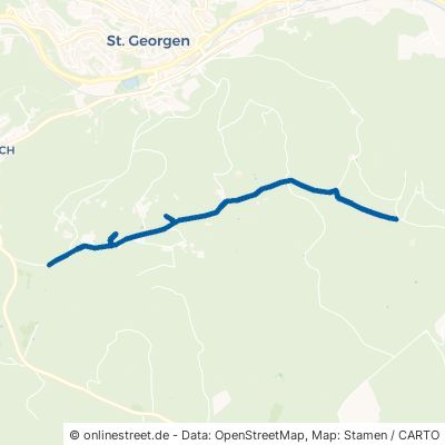 Stockwaldtalweg Sankt Georgen Stadtgebiet 