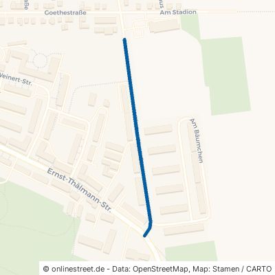 Wilhelm-Pieck-Straße Hohenmölsen Jaucha 