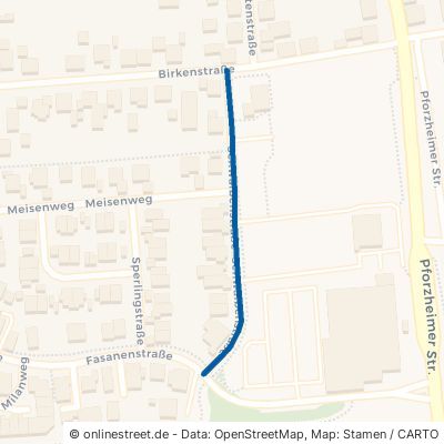 Schwalbenstraße Neulingen Bauschlott 