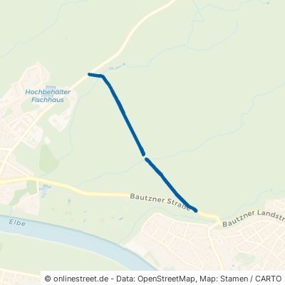 Pillnitz-Moritzburger Weg Dresden Loschwitz 