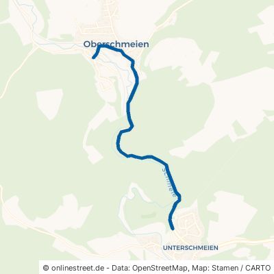 Schmeientalstraße Sigmaringen Oberschmeien 