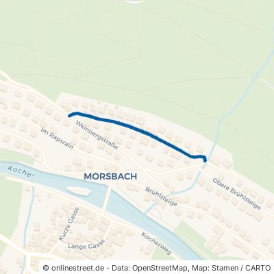 Vollmertstraße Künzelsau Morsbach 