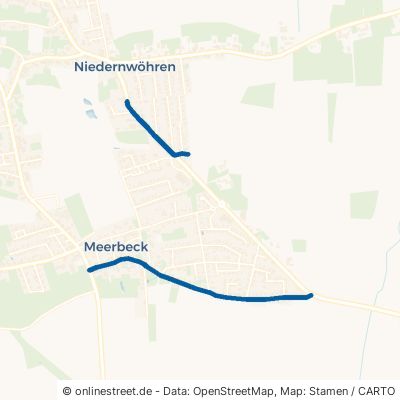 Hauptstraße Meerbeck 