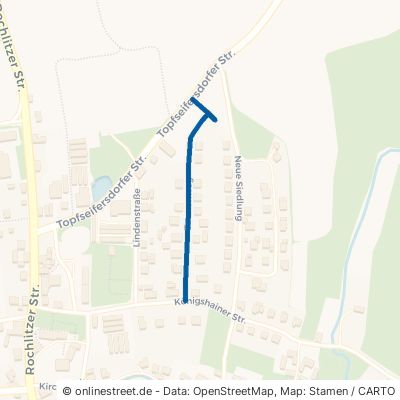 Tannenweg Königshain-Wiederau 