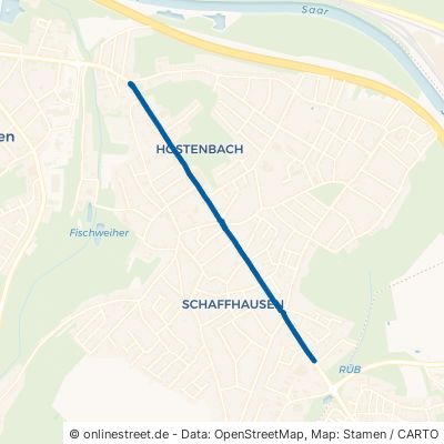 Provinzialstraße Wadgassen Schaffhausen 